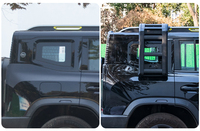 Pour Baic Bj40 2025 – Échelle de toit pliable en aluminium modifiée pour plateforme, échelle de toit de voiture, échelle pliable pour porte-bagages de toit