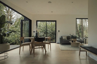 USA ADU Petite maison préfabriquée en acier Cottage préfabriqué d'arrière-cour