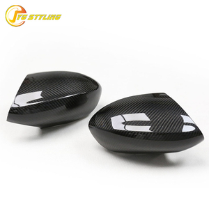 Coques de rétroviseurs en fibre de carbone véritable pour BMW E90 E92 E93 M3 1M <span class=keywords><strong>COUPE</strong></span> 2009-2013 – Coque de remplacement en fibre de carbone sèche pour rétroviseur latéral - Product Image 2