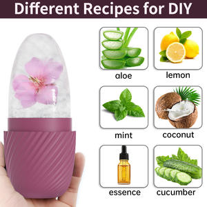 Rodillo de Hielo para Masaje Facial, Compresa Facial Hidratante de Silicona, Modelo de Rodillo de Hielo para Uso Doméstico - Product Image 3