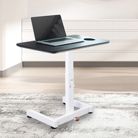 Table basse électrique réglable en hauteur ShengHua, bureau pour ordinateur portable à une seule jambe, bureau debout à moteur unique