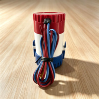 Pompe à eau de cale électrique MAMBAFLO 12V DC 1100GPH, centrifuge, submersible, marine, pour bateau, yacht, pompe de drainage