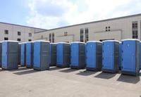 Toilettes portables préfabriquées modernes en PEHD pour sanitaires publics et usage extérieur, assemblage facile, vente en gros usine