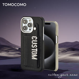 <span class=keywords><strong>Coque</strong></span> de téléphone en cuir véritable antichoc pour <span class=keywords><strong>IPhone</strong></span> 12 13 14 15 Pro Max <span class=keywords><strong>coque</strong></span> de téléphone portable initiale <span class=keywords><strong>personnalisée</strong></span> - Product Image 2