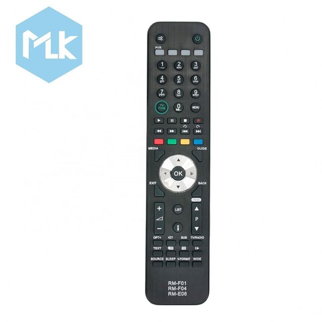 MLK Universal RM-F01 RM-F04 RM-E06 Remote Control Work for Humax Tv RME06 FOXSAT-HDR Freesat Box 320
