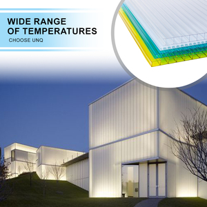 Panneaux de Toiture de Serre en <span class=keywords><strong>Polycarbonate</strong></span> <span class=keywords><strong>Alvéolaire</strong></span> avec Revêtement UV, Double, Triple ou Quadruple Paroi - Product Image 6