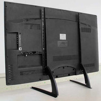 Support de télévision en acier D300 support de bureau Mobile/Support de Table de Base pour 26-37 écran plat LED/LCD téléviseurs support mural TV chariot