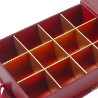 Boîte de chocolat en forme de livre de gaufrage de stratification mate de Noël avec logo doré d'estampage à chaud et boîtes de papier de ruban
