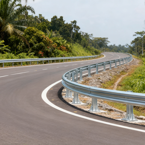 2.5mm dày giá cả cạnh tranh Chất lượng cao aashto en1317 giấy chứng nhận thép mạ kẽm rào cản giao thông bảo vệ đường ray đường cao tốc - Product Image 1