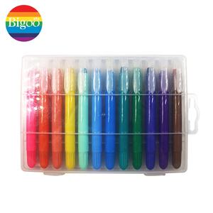 ชุดสีเทียนน้ำมันลบได้ BIGOO Super 36 สี ปลอดสารพิษ เป็นมิตรกับสิ่งแวดล้อม แบบหมุนได้ พร้อมโลโก้สั่งทำ สำหรับมืออาชีพ - Product Image 6