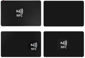 Biglietto da Visita Personalizzato NFC RFID 13.56MHz Impermeabile con Logo e Codice QR, Carta Bancaria Digitale in Metallo Personalizzata NTAG213 - Product Image 2