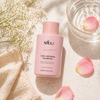 Shampooing capillaire définissant les boucles SLUJ Organic, hydratation 72h, anti-frisottis, nettoyant doux pour cheveux ondulés, bouclés et crépus