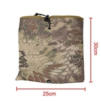 Sac de rangement tactique pliable léger, pochette tactique Molle, pochette de récupération