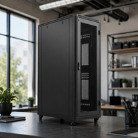 Armoire de serveur Starlink 32U 19 pouces 600*600mm, armoire réseau verrouillable pour télécommunications et centre de données