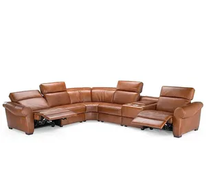 Pemasok diskon besar Sofa Sofa penyimpanan besar dapat disesuaikan 2 dudukan Sofa santai elektrik