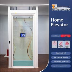 Ascenseur domestique compact sans fosse pour villas et maisons autoconstruites, ascenseur panoramique inorganique, gain de place, deux ou trois étages - Product Image 5