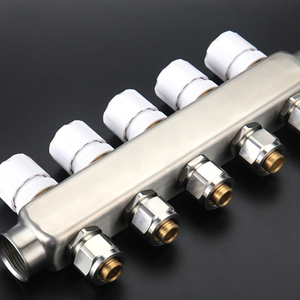 Sanipro dòng chảy lớn sưởi ấm sàn nước Collector nhà phân phối Trung tâm điều khiển hệ thống đa dạng 304 thép không gỉ tách nước - Product Image 4