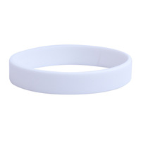 Pulseras elásticas promocionales personalizadas con logotipo, pulsera de goma luminosa de silicona que brilla en la oscuridad personalizada