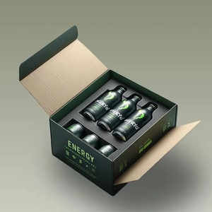<span class=keywords><strong>Carton</strong></span> ondulé personnalisé 6 12 18 24 canettes de bouteilles emballage de <span class=keywords><strong>bière</strong></span> boîte d'expédition pour canette de <span class=keywords><strong>bière</strong></span> <span class=keywords><strong>verre</strong></span> - Product Image 1
