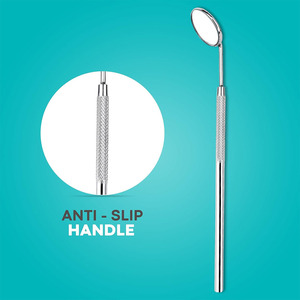 Espejo Bucal Dental de Acero Inoxidable a Precio Económico, Instrumentos Dentales, Espejo de Inspección Dental Profesional para Uso Odontológico en Venta - Product Image 5