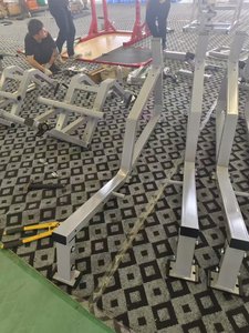 La plaque d'acier commerciale de gymnase a chargé la <span class=keywords><strong>presse</strong></span> d'épaule de machines pour le bodybuilding - Product Image 4