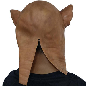 Máscara de Látex para Disfraces, Divertida, de Animales, Cerdo, Halloween y Navidad, Terror, <span class=keywords><strong>Mago</strong></span>, Fantasma, Monstruo - Product Image 3