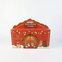 Boîte de calendrier de l'avent personnalisée pour cosmétiques, parfums, bijoux, surprises, chocolats, jouets pour animaux de compagnie, emballage cadeau pour Noël