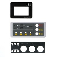 Autocollant adhésif pour membrane de surface mate ou brillante, impression numérique, superposition graphique PET, plaque frontale en plastique pour ordinateur et caméra
