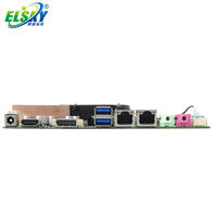 Carte mère ELSKY pour pc avec processeur 11e i3 i5 i7 DP VGA LVDS i3 double lan client mince X86 carte simple mini-itx 4K