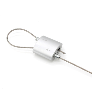 Abrazadera de <span class=keywords><strong>Cable</strong></span> Ajustable de Dos Vías OEM, Abrazadera de <span class=keywords><strong>Cable</strong></span> de Aluminio Ligero para Sistemas de Suspensión de Cables - Product Image 2