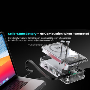 Cargador Inalámbrico Magnético de Alta Calidad con <span class=keywords><strong>Certificado</strong></span>, 20000mAh de Gran Capacidad, Carga Rápida de 25w, Power Bank Sólido con Pantalla para Teléfono y Reloj - Product Image 6