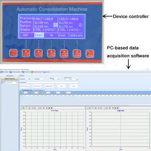 Equipo de Prueba de Consolidación de Suelos de Alta Precisión, Odómetro Eléctrico para Pruebas de Compresión de Suelos con Carga Automática - Product Image 4