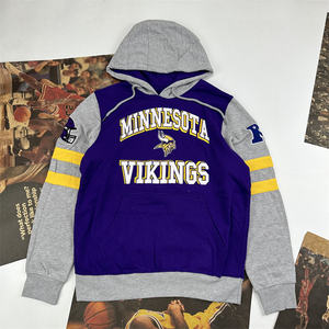 Sweat-shirt d'équipe de club sportif personnalisé, football, basketball, <span class=keywords><strong>NBA</strong></span>, vêtements de la ligue, broderie, imprimé, polaire à l'intérieur, unisexe - Product Image 4