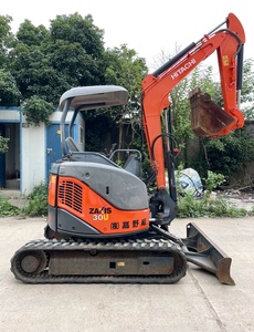 Pompe hydraulique Shimadzu, mini-excavatrice sur chenilles Hitachi de 3 tonnes, d'occasion, coupleur rapide, emballage EPR Allemagne, moteur - Product Image 5