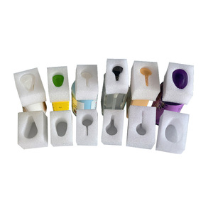 Yuchang Packaging Pearl Cotton Pump Head Protective Cover 0.5 In Shockproof For Cosmetics Bottle Cap - Product Image 3