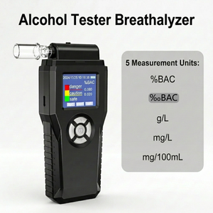 Alcootest à semi-conducteurs de précision avancée pour usage personnel, testeur d'<span class=keywords><strong>alcool</strong></span>émie haute précision pour une conduite sécurisée - Product Image 2