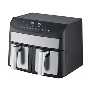 Hot Seller Dubbele Lucht Friteuse Met Dual Basket Smart Multi Functie Twee Dual Zone 2 Mand 7l Liter Diepe Lucht Friteuse