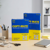 Papier Copie A4 80 g/m² en Pâte de Cellulose, Blanc, pour Bureau et Copieur JK (210 mm x 297 mm)