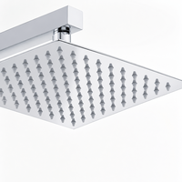 Kit de Douche Thermostatique à Installation Cachée pour Salle de Bain, Système de Douche avec Noyau de Valve en Céramique, Idéal pour Villas et Hôtels