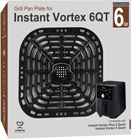 Cosori 6 QT Gourmia Luft fritte use Zubehör Quadratische Metall ersatzteile inklusive Backform Friteuse Dampf platte Leicht zu tragen
