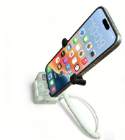 Perangkat Keamanan Ponsel Anti Maling Dudukan Ponsel untuk Apple Android Kabel Tipe C Penahan Alarm Anti Maling yang Aman