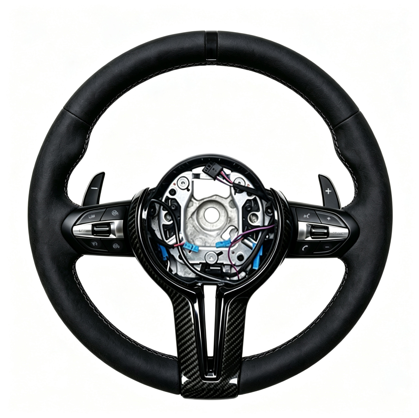 Black+Carbon Fiber Frame+Paddle