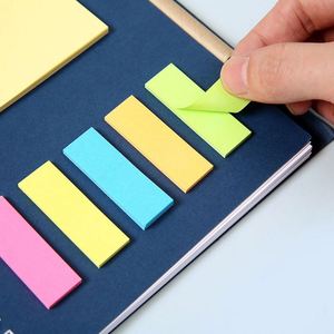 Eco-Friendly Sticky Notes Set with Pen Custom Logo Recycled Kraft Cover Notebook, Transparent <b>Memo</b> <b>Pad</b> for Office and Gifts - Product Image 3