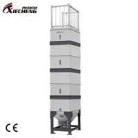 Silo quadrato assemblato montaggio verticale Silo tamburo di stoccaggio in acciaio inox di medie dimensioni