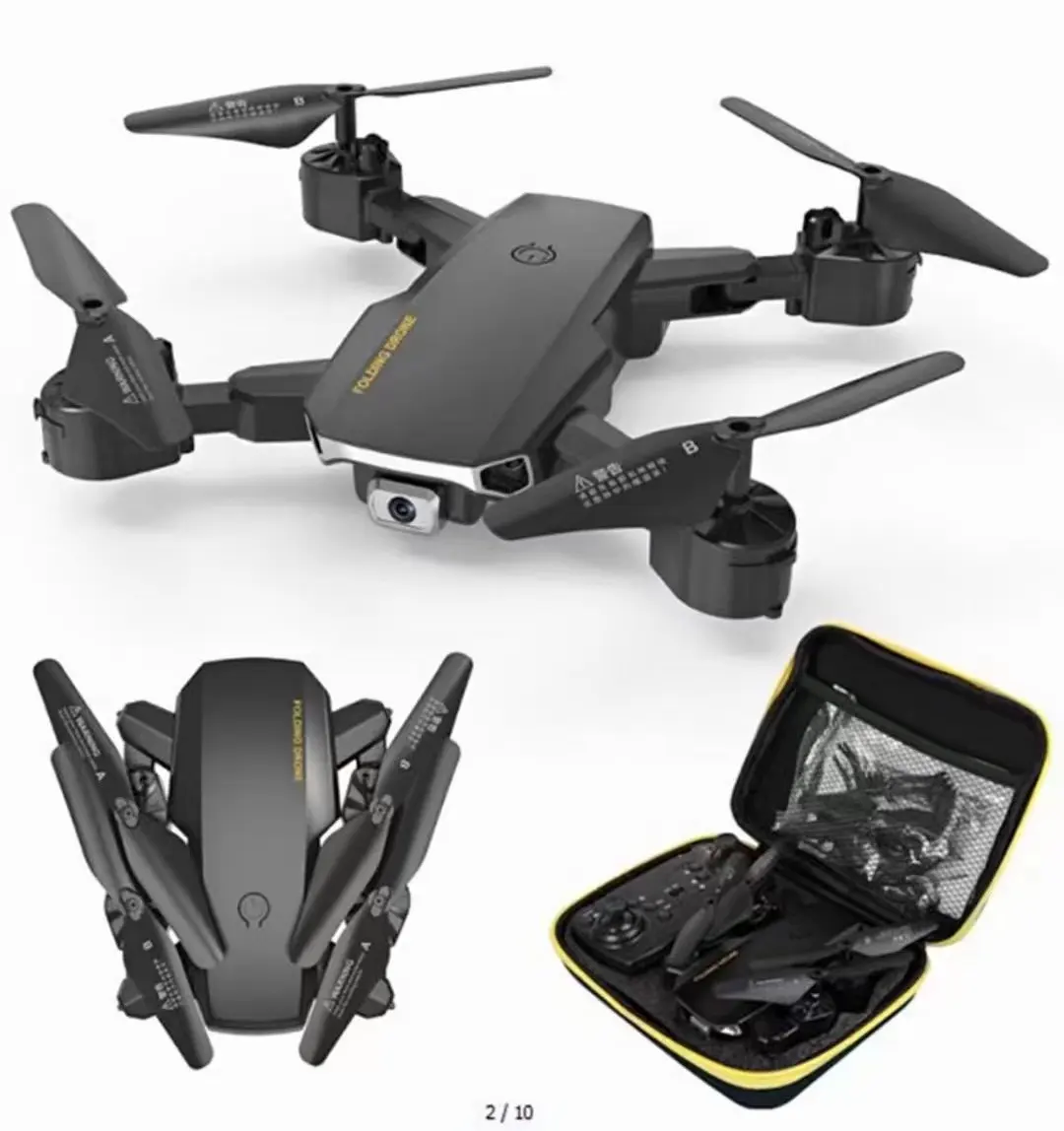 E88 Mainan UAV Mini Kamera Sudut Lebar HD Tinggi Tetap Foto Mini Lipat Quadcopter UAV Profesional