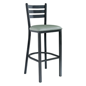 Chaise moderne en fil d'aluminium avec coussin beige. Design élégant, léger et respirant pour la salle à manger du <span class=keywords><strong>restaurant</strong></span> ou du salon - Product Image 4