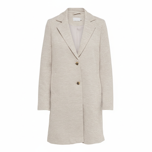 Manteau d'hiver respirant doublé de laine à manches longues, couleur unie, grande taille, pour le bureau, fabriqué au Pakistan - Product Image 1