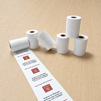 Papier thermique pour caisse enregistreuse de supermarché sans BPA, rouleau de papier thermique 57x40mm, machine POS, vente en gros, directement de l'usine