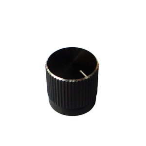 3010(17x17) black gold silver Aluminum <strong>shell</strong> <strong>knob</strong> musical instrument <strong>knob</strong> manufacturers - Product Image 1