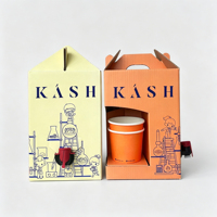 Conteneur en carton écologique et recyclable violet de 1L, 3L, 96OZ avec robinet pour la distribution de café en Bag-in-Box pour les événements et la restauration